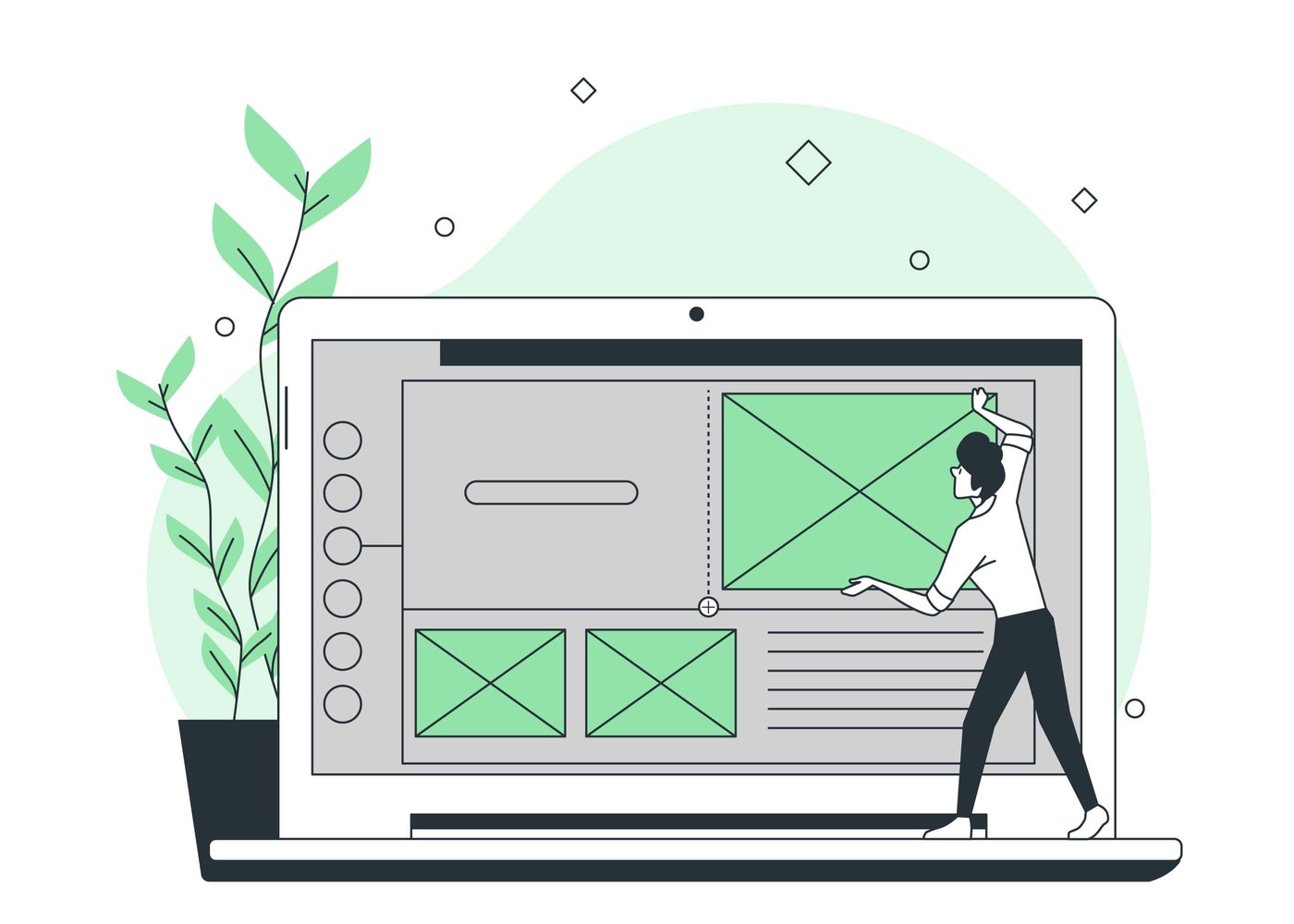 Organisationsportal für ein Softwareunternehmen
